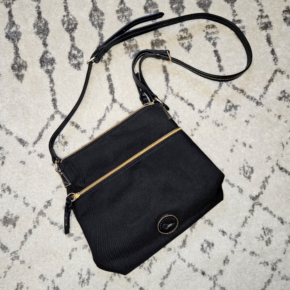 Dooney & Bourke Crossbody Nylon Bag - Black